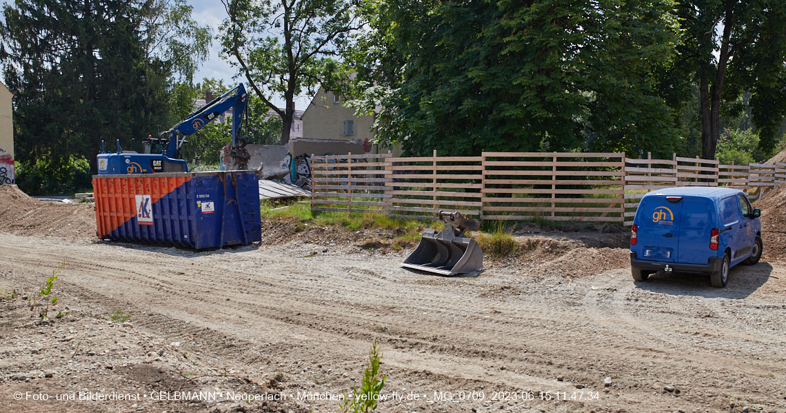 15.06.2023 - Abriss und Neubau der Maikäfersiedlung in Berga am LAim und Neuperlach